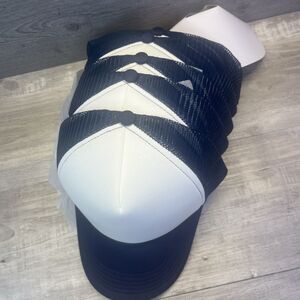 Trucker Hat Blue Snapback One Size Adjustable Mesh Rope Lot Of 6 Navy